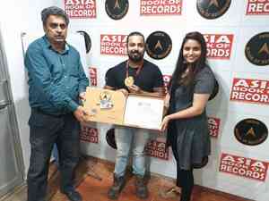 India Book of Records honours man for tattooing 631 martyrs’ names on his body