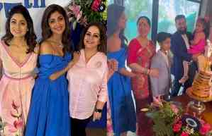 Shilpa Shetty throws lavish birthday bash for her mom