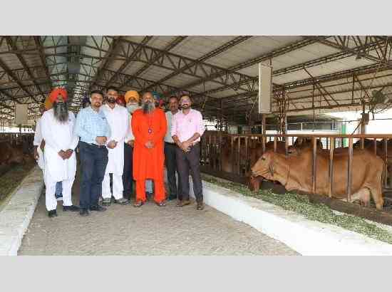 Verka Milk Plant, Ferozepur BoDs, Progressive farmers visit Kamdhenu Gaushala, Madhu Vatika