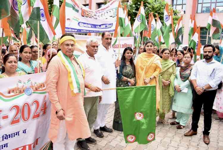 हर घर तिरंगा कार्यक्रम के माध्यम से दी जा रही देश के इतिहास की जानकारी: पूर्व मंत्री ग्रोवर