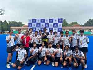 Jr Men, Women Academy Hockey: Odisha Naval Tata centre bag women's title