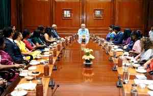 EAM Jaishankar interacts with new Lankan Foreign Service recruits