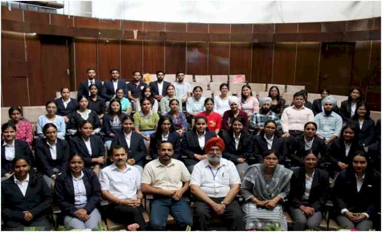 UBS, PU organised its Induction Program for MBA courses 