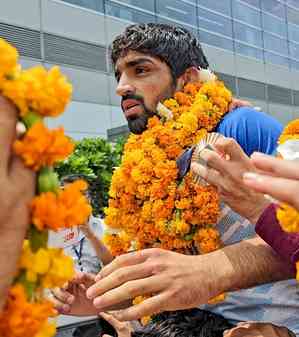 Aman Sehrawat vows to bag a 'gold medal' in LA 2028 Olympics