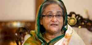 Ex-B'desh PM Hasina issues 'first statement' after ouster