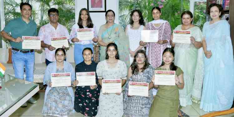 KMV organises valedictory ceremony of French Language Proficiency Certificate Course