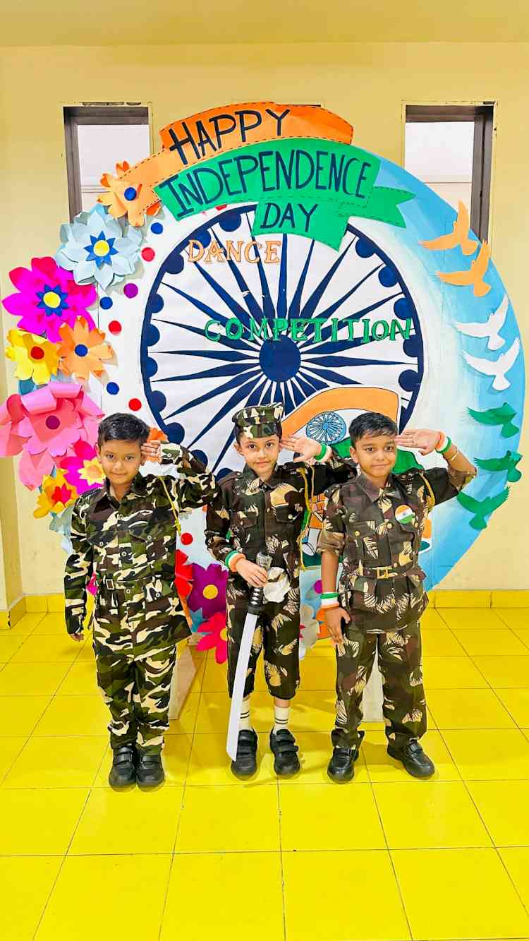 Ivy World School celebrated Independence Day 