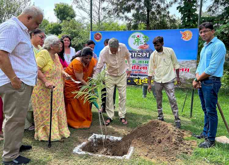 VC Prof Sudesh calls upon to join plantation campaign wholeheartedly for betterment of the environment