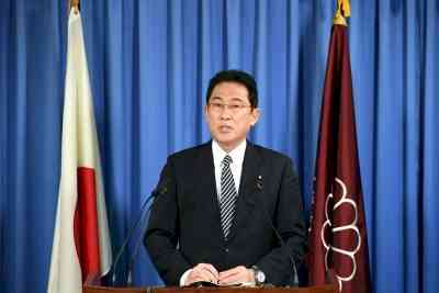 Japanese PM announces he won't run for ruling party president