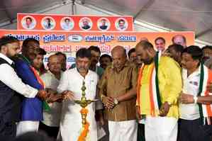 BJP leaders can't stop guarantee schemes even in 100 lifetimes: K’taka Dy CM