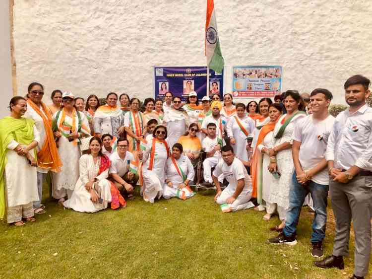 Inner Wheel Club of Jalandhar organised Independence Day celebration