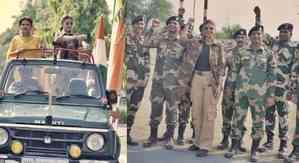 Shilpa Shetty celebrates Independence Day with BSF jawans