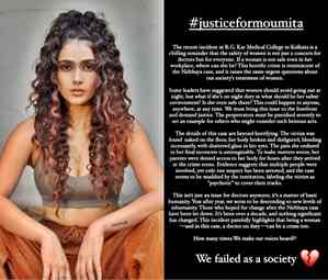 'Badrinath Ki Dulhania' fame Aakanksha Singh recites emotional poem for Kolkata rape-murder victim