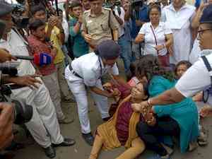 RG Kar rape-murder: Tension in North Kolkata over BJP’s protest