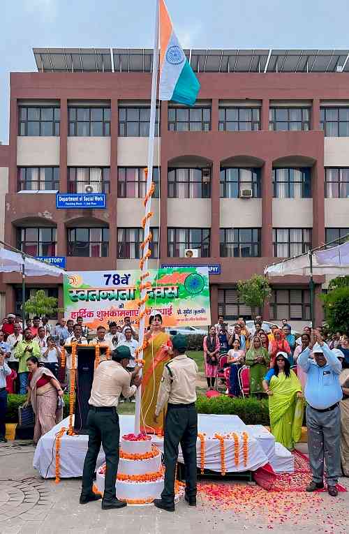 78th Independence Day celebrated with patriotic spirit at BPSMV