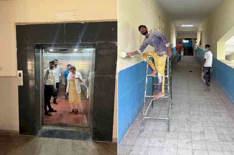 Civil Hospital lifts get operational after 12 years; Other development works on war footing: MP Arora