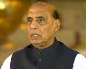 India is emerging as major defence exporter: Rajnath Singh