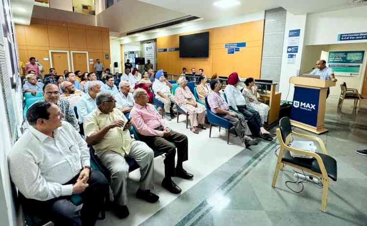 World Senior Citizens Day celebrated with informative health talk at Max Hospital