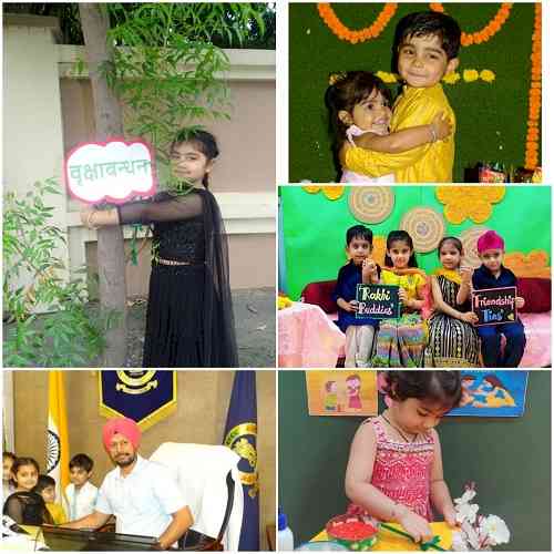 Ivy World Play School celebrated Raksha Bandhan 