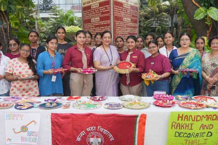 KMV organises Rakhi & Thali Making Competition to mark the celebrations of Raksha Bandhan