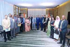 EAM Jaishankar interacts with Indian community in Kuwait, commends their role in strengthening ties