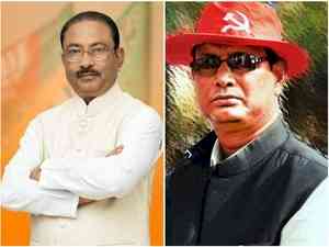 BJP, CPI-M announce nominees for lone RS seat in Tripura