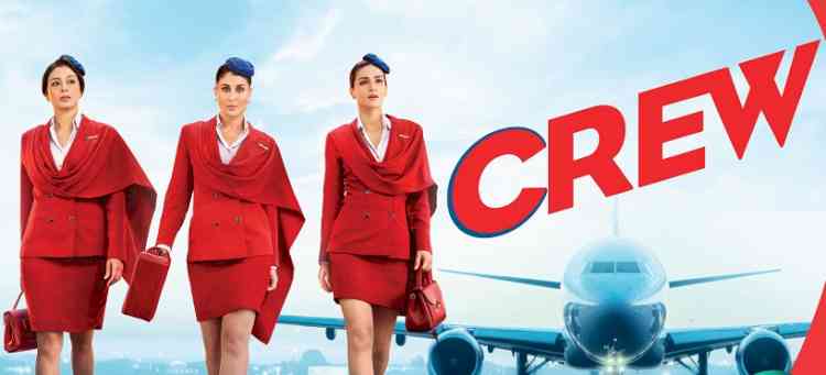 Get set for a fun filled family experience as Crew makes its World Television Premiere on Zee Cinema