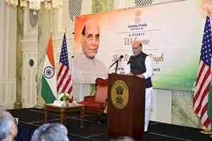 Defence Minister Rajnath Singh hails growing India-US ties