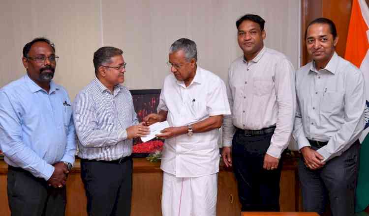 Technopark firm Guidehouse donates Rs 10 lakh to CMDRF for Wayanad Relief Measures