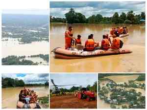 Flood situation further improves in Tripura as water level recedes, Gomati still above danger mark