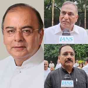 BJP leaders pay tributes to Arun Jaitley on 5th death anniversary