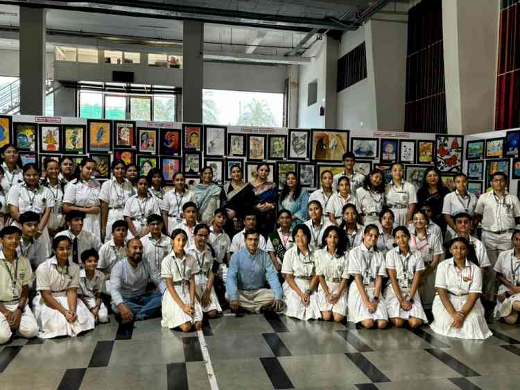 DPS RN Extension hosts `Kalankuram; A grand art exhibition celebrating student creativity