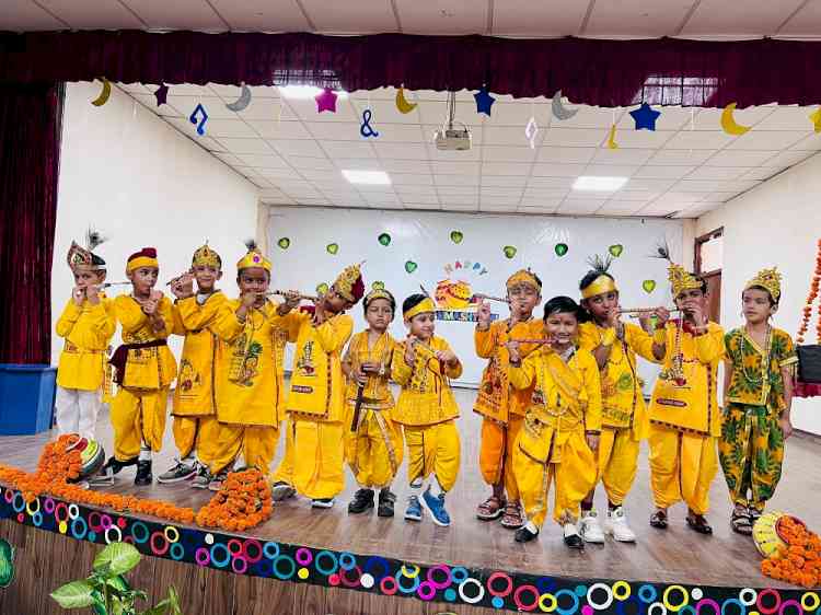 Apeejay School organised Special Class Assembly on Krishna Janamashtami 