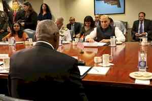 Rajnath Singh, Lloyd Austin discuss deeper ties in support of free, open Indo-Pacific