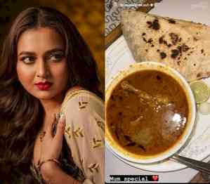 Tejasswi Prakash shares glimpse of her ‘Mum special’ weekend meal