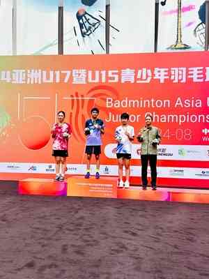 Tanvi Patri crowned U15 champion at Badminton Asia Junior Championships