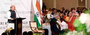 Rajnath Singh interacts with diaspora, calls them 'living bridge' between India-US