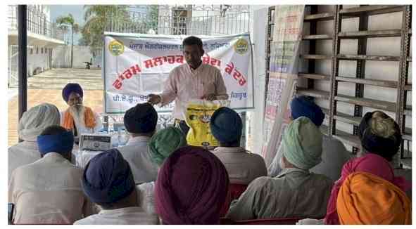 PAU-FASC Sangrur hosts village-level camp on integrated pest and disease management