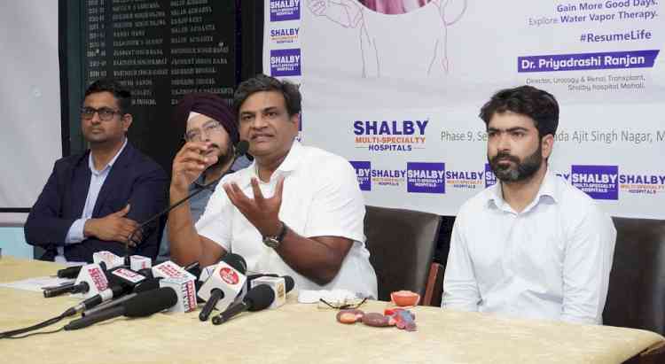 Shalby Hospital Mohali Pioneers Non-Surgical Rezum Therapy for Prostate Treatment in North India