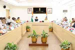 Labour Minister Mandaviya holds meeting with trade unions on ESI scheme