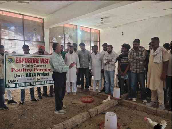 Skill Development Training on Poultry Farming concludes at PAU- KVK Bathinda