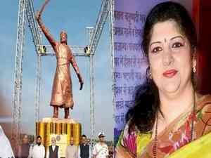 'Who builds a hollow statue on sea-shore', wonders Raj Thackeray's wife Sharmila