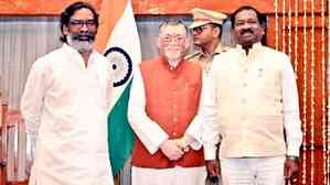 JMM MLA Ramdas Soren takes oath as minister in Jharkhand cabinet 