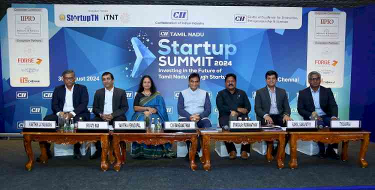 CII Tamil Nadu Startup Summit 2024 highlights 23% growth in Startups and New Initiatives aiming for trillion-dollar economy