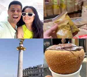 Aishwarya Sharma, Neil Bhatt share 'masala' moments from their Tbilisi diary