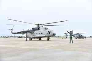 More NDRF teams, four helicopters reach flood-hit Vijayawada