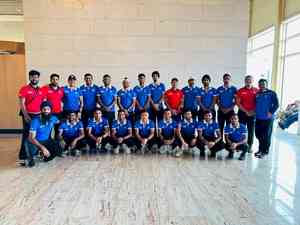 Indian men's hockey team leaves for Asian Champions Trophy in China