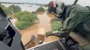 Train traffic remains disrupted due to floods in Telugu states