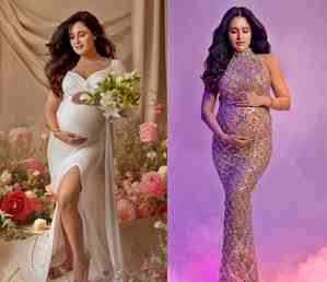 Yuvika Chaudhary drops classy pictures from her maternity photoshoot