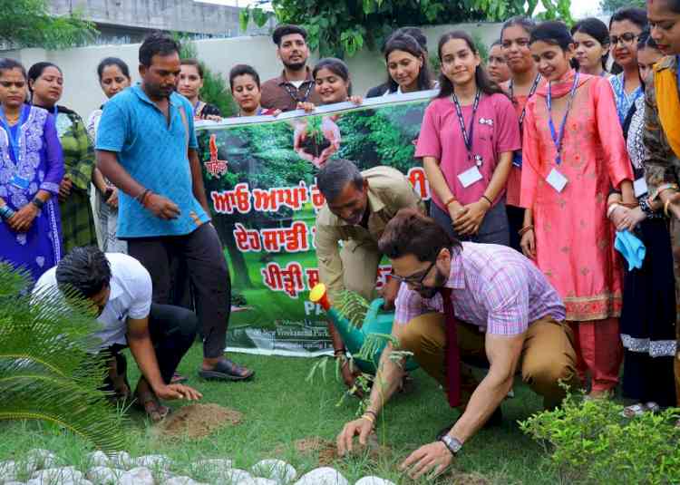 ‘Go Green’ Tree Plantation Drive at CT College of Education